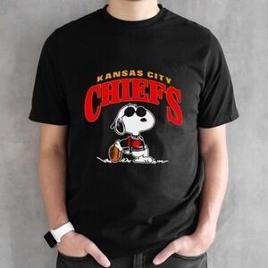 Snoopy Football Kansas City Chiefs Nfl 2024 Tshirt
